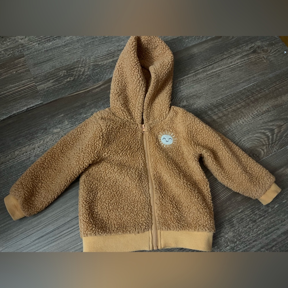18 month sherpa pl baby jacket